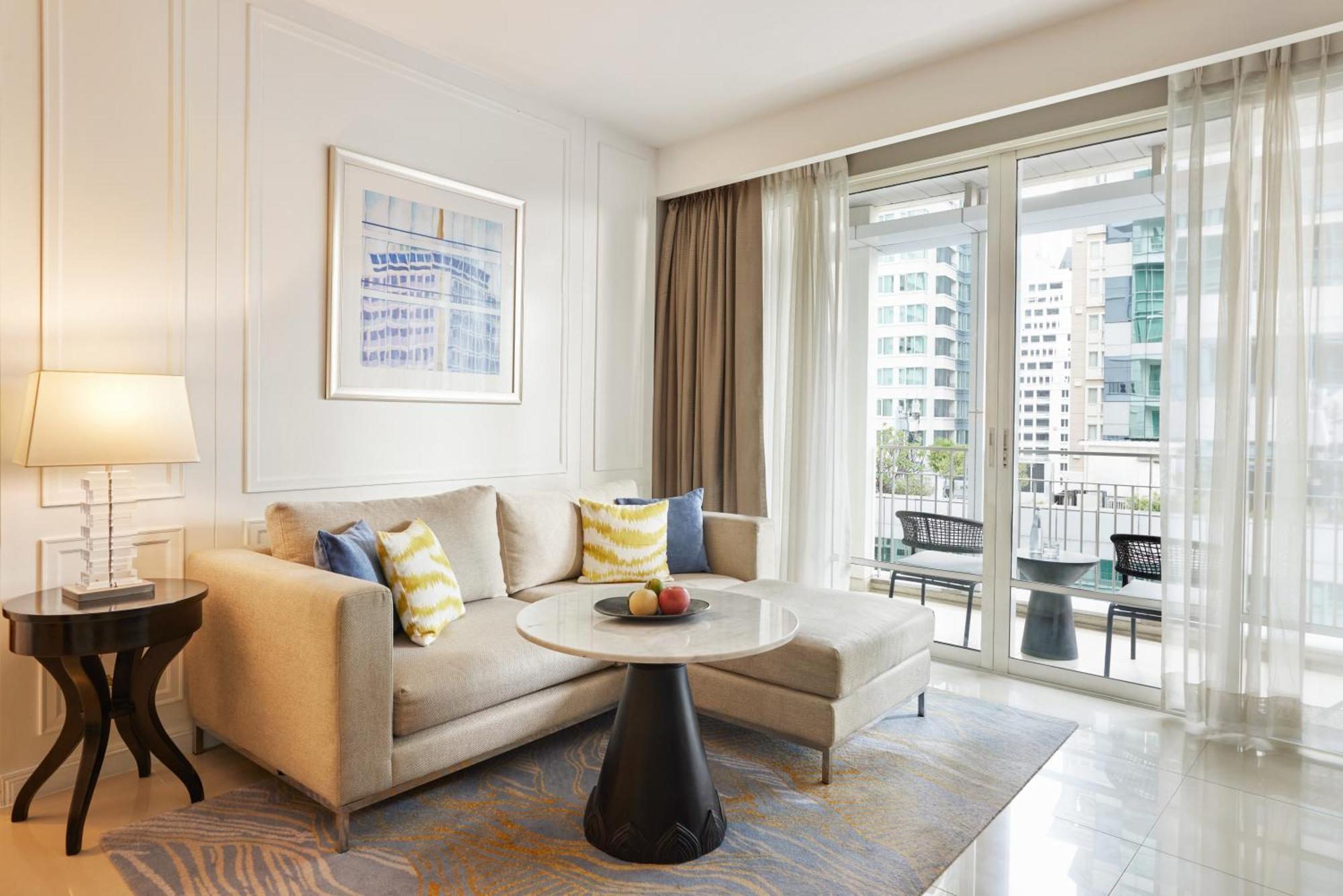Dusit Suites Hotel Ratchadamri, Бангкок Екстер'єр фото Living room
